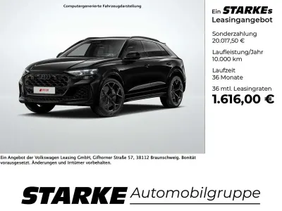 Neu Audi Q8 Performance 640 PS (470 kW) 2026 Schwarz (mythosschwarz metallic) SUV