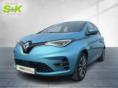Gebraucht Renault Zoe Intens 100 kW (136 PS) 2022 Aquamarinblau metallic (blau) Kleinwagen