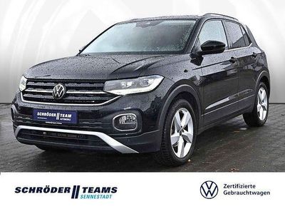 Schwarz Gebraucht 2022 VW T-Cross Style SUV | 22.450 € (Fairer Preis)