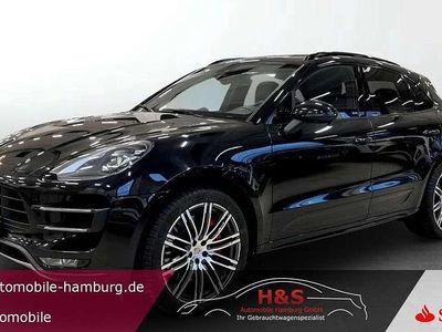 Gebraucht Porsche Macan Turbo Performance Package 441 PS (324 kW) 2017 Tiefschwarz SUV