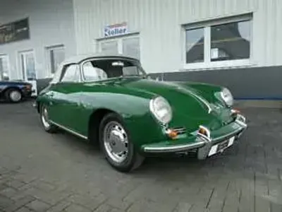 Brugt Porsche 356 75 HK (55 kW) 1965 Lilla Cabriolet