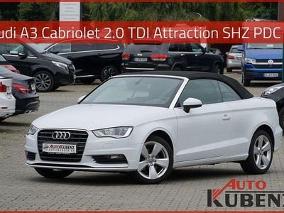 Gebraucht Audi A3 Cabriolet Attraction 150 PS (110 kW) 2015 Weiß Cabrio