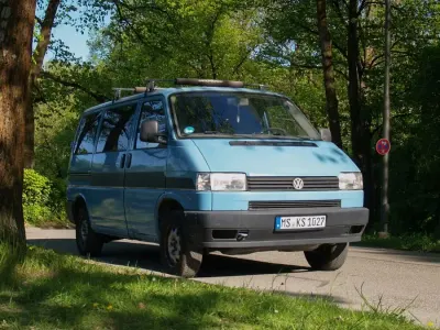 Używany VW T4 84 KM (61 kW) 1995 Niebieski Van
