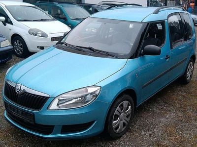 Gebraucht Skoda Roomster 69 PS (50 kW) 2014 Blau Van / Kleinbus
