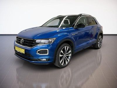 Second-hand VW T-Roc R-line 190 CP (139 kW) 2020 Albastru SUV