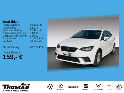 Brugt Seat Ibiza Style 116 HK (85 kW) 2024 Hvid Hatchback