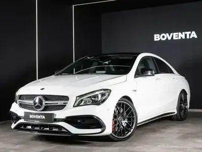Gebraucht Mercedes CLA45 AMG AMG 381 PS (280 kW) 2018 Polarweiss unilack Limousine