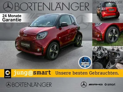 Gebraucht Smart ForTwo Coupé Exclusive 60 kW (82 PS) 2024 Rot Kleinwagen
