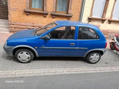 Gebraucht Opel Corsa 55 PS (40 kW) 2000 Blau Kleinwagen