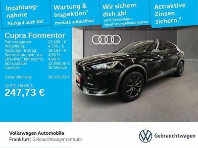 Gebraucht Cupra Formentor 150 PS (110 kW) 2022 Schwarz SUV