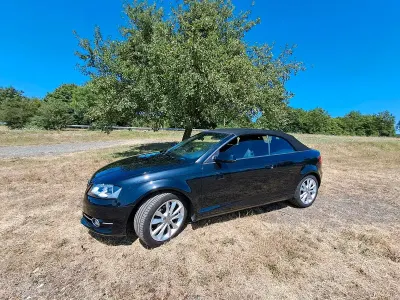 Gebraucht Audi A3 Cabriolet S-Line 105 PS (77 kW) 2010 Schwarz Cabrio