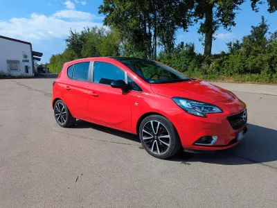 Gebraucht Opel Corsa Color Edition 90 PS (66 kW) 2017 Rot Kleinwagen