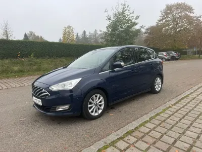 Gebraucht Ford C-MAX Titanium 150 PS (110 kW) 2015 Blau Van / Kleinbus