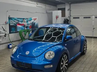 Gebraucht VW New Beetle 102 PS (75 kW) 2000 Blau Kleinwagen