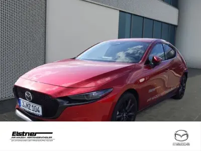 Używany Mazda 3 Exclusive-Line 186 KM (136 kW) 2023 Czerwony Hatchback