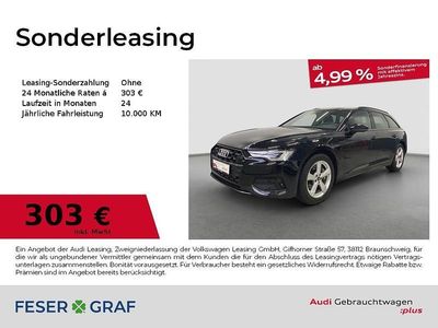 Mythosschwarz metallic Gebraucht 2025 Audi A6 Ambiente Kombi | 48.980 € (Fairer Preis)