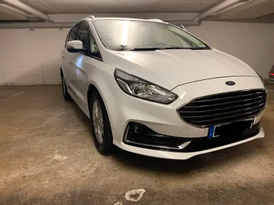 Gebraucht Ford S-MAX Titanium 190 PS (139 kW) 2020 Weiß Van / Kleinbus