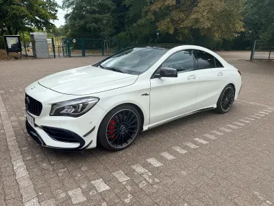 Gebraucht Mercedes CLA45 AMG AMG 381 PS (280 kW) 2017 Weiß Coupé