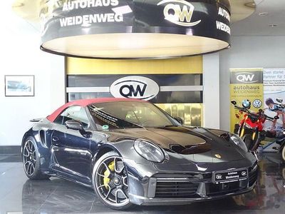 Gebraucht Porsche 911 Turbo S Cabriolet Chrono 650 PS (478 kW) 2020 Tiefschwarz perleffekt Cabrio