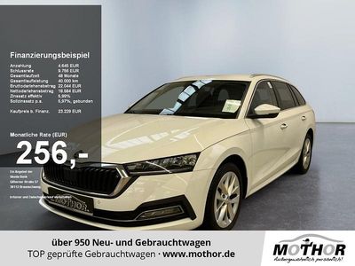Gebraucht Skoda Octavia First Edition 150 PS (110 kW) 2021 Moonweiss Kombi