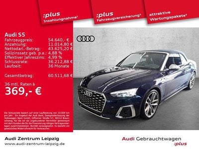 Gebraucht Audi S5 Cabriolet Ambiente 354 PS (260 kW) 2023 Navarrablau metallic Cabrio