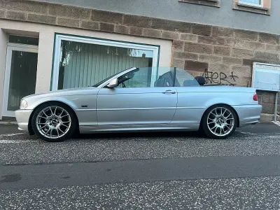 Gebraucht BMW 320 Cabriolet 170 PS (125 kW) 2001 Silber Cabrio