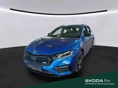 Gebraucht Skoda Octavia RS 200 PS (147 kW) 2023 Raceblau metallic Kombi