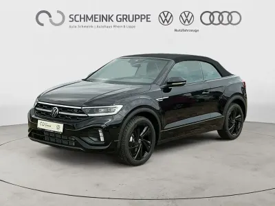 Neu VW T-Roc Cabriolet R-line 150 PS (110 kW) 2026 Schwarz Cabrio