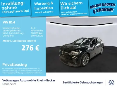 Brugt VW ID.4 Pure 125 kW (170 HK) 2023 Sort SUV