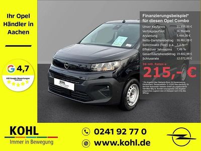 Neu Opel Combo Edition 102 PS (75 kW) 2025 Schwarz Van / Kleinbus