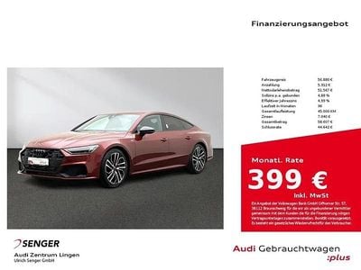Gebraucht Audi A7 Sportback Ambiente 367 PS (269 kW) 2024 Grenadinerot metallic Kleinwagen