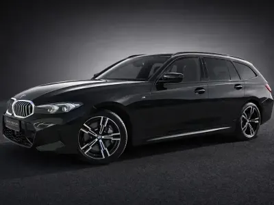 Gebraucht BMW 330 M Sport 245 PS (180 kW) 2025 Schwarz Kombi