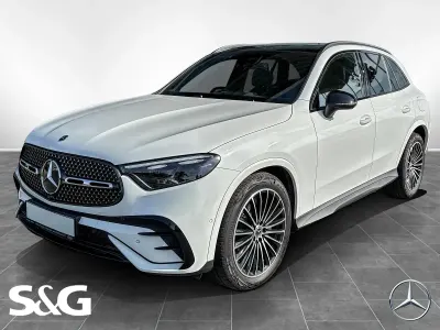 Gebraucht Mercedes GLC220 AMG 197 PS (144 kW) 2026 Unilack polarweiß SUV