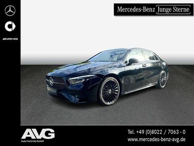 Gebraucht Mercedes A220 AMG 190 PS (139 kW) 2024 Lack kosmosschwarz Limousine