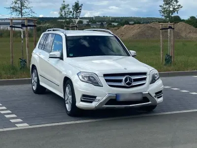 Gebraucht Mercedes GLK250 AMG line 204 PS (150 kW) 2014 Weiß SUV