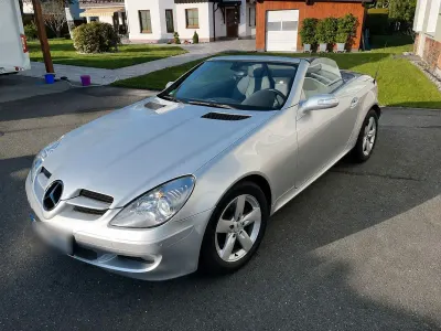 Gebraucht Mercedes SLK280 231 PS (169 kW) 2006 Silber Cabrio