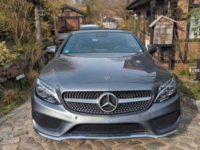 Gebraucht Mercedes C180 AMG 156 PS (114 kW) 2018 Grau Cabrio