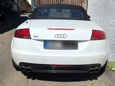 Gebraucht Audi TT Roadster Sport 200 PS (147 kW) 2008 Weiß Cabrio
