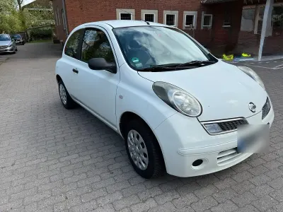 Gebraucht Nissan Micra 65 PS (47 kW) 2008 Weiß Kleinwagen