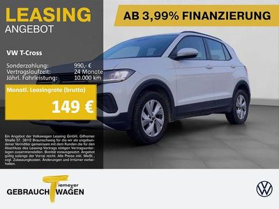 Gebraucht VW T-Cross IQ Drive 116 PS (85 kW) 2024 Weiß SUV