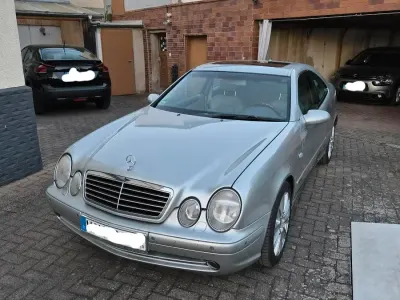 Gebraucht Mercedes CLK430 279 PS (205 kW) 1998 Silber Coupé