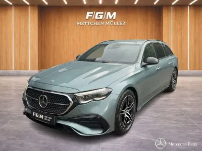 Gebraucht Mercedes E200 AMG line 204 PS (150 kW) 2025 Lack verdesilber Kombi