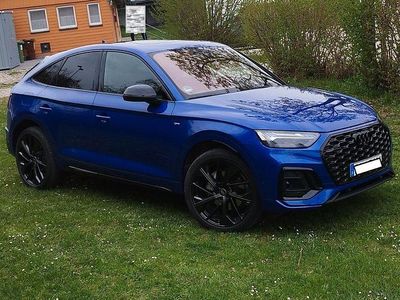 Second-hand Audi Q5 S-Line 265 CP (194 kW) 2025 Albastru SUV
