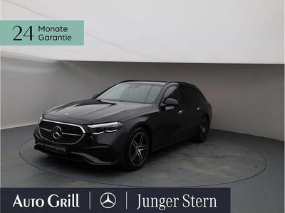 Metalliclack graphitgrau Gebraucht 2025 Mercedes E220 Night Kombi | 54.490 €