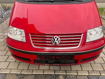Gebraucht VW Sharan Comfortline 116 PS (85 kW) 2009 Rot Van / Kleinbus