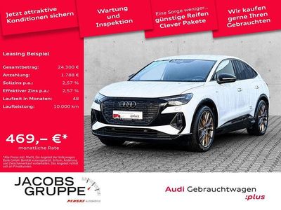 Weiß Gebraucht 2025 Audi Q4 Sportback e-tron S-Line SUV | 49.730 € (Fairer Preis)