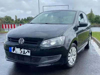 Gebraucht VW Polo Trendline 90 PS (66 kW) 2011 Schwarz Kleinwagen