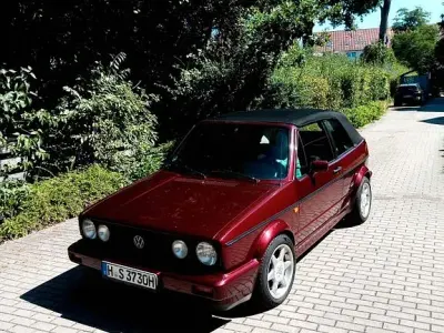 Gebraucht VW Golf Cabriolet 101 PS (74 kW) 1993 Schwarz Cabrio