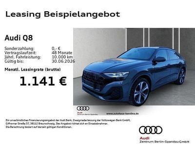 Neu Audi Q8 S-Line 286 PS (210 kW) 2025 Grau SUV