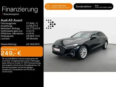 Gebraucht Audi A5 Sport 204 PS (150 kW) 2025 Mythosschwarz metallic Kombi